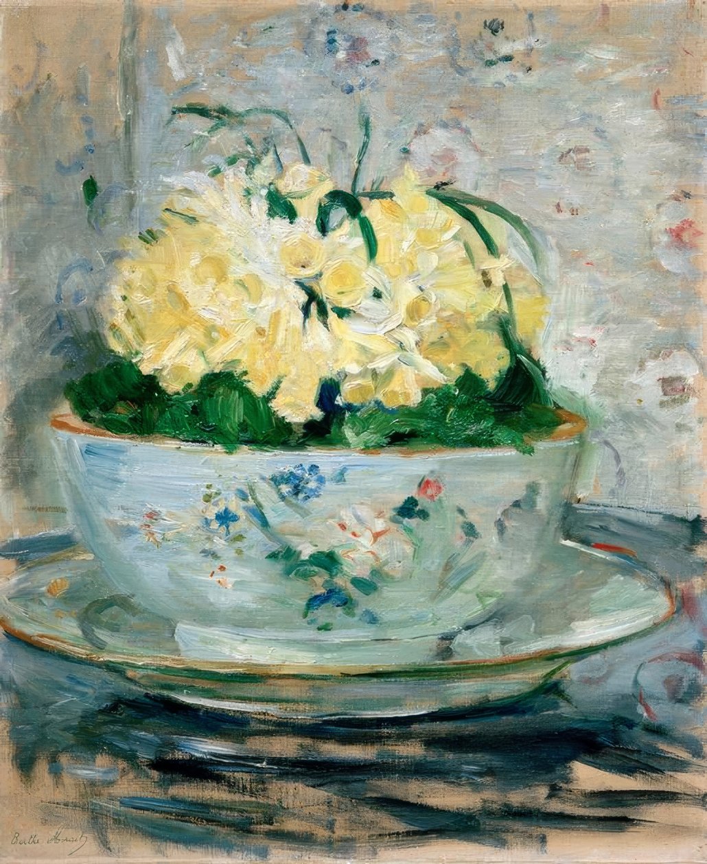 Narcisy od Berthe Morisot