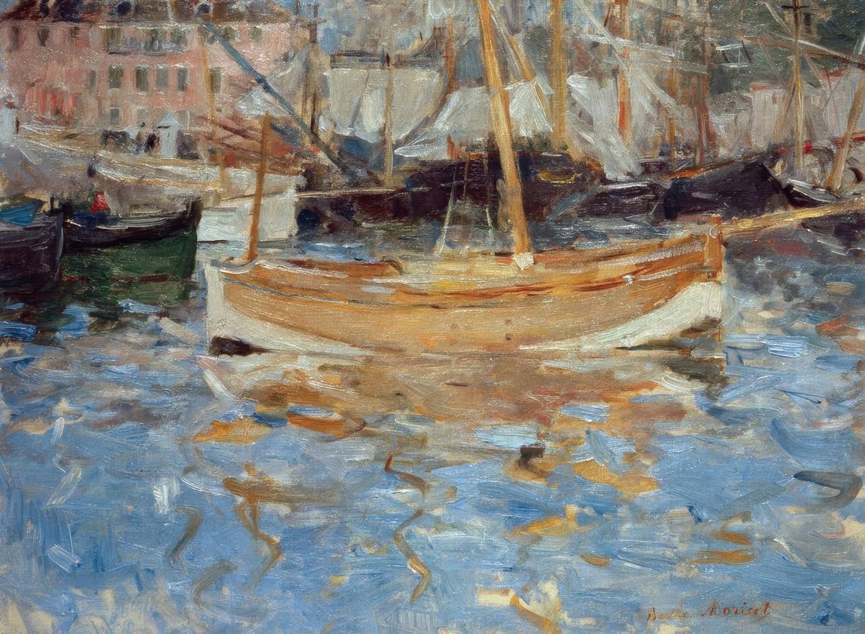 Přístav v Nice od Berthe Morisot