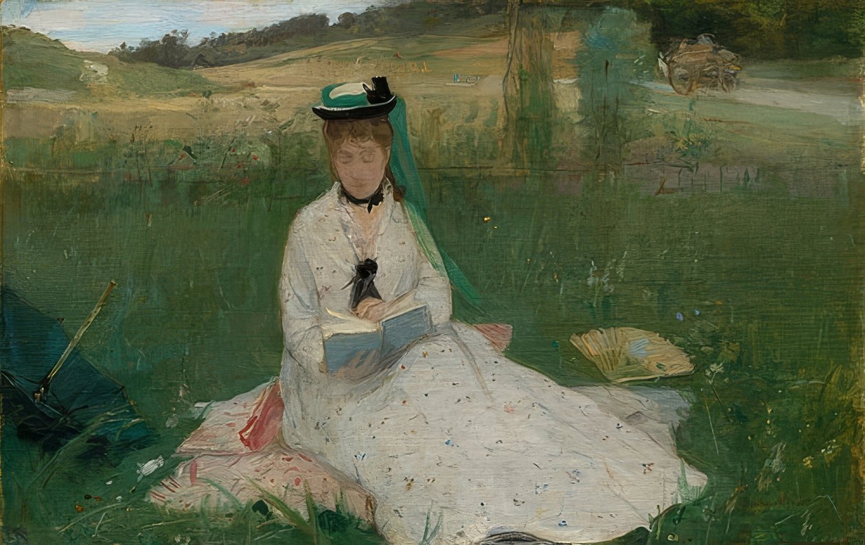 Čtení. 1873 od Berthe Morisot