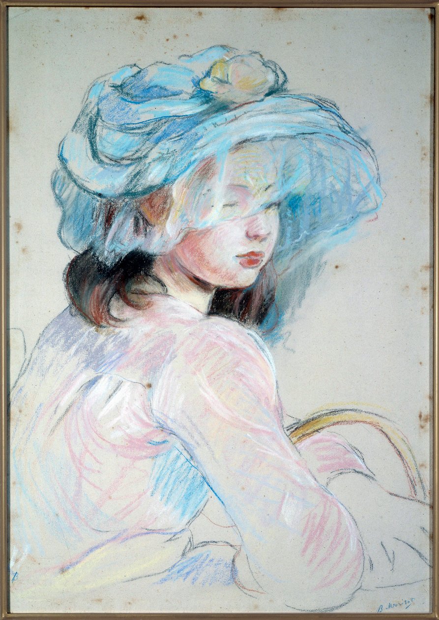 Holčička s košíkem od Berthe Morisot