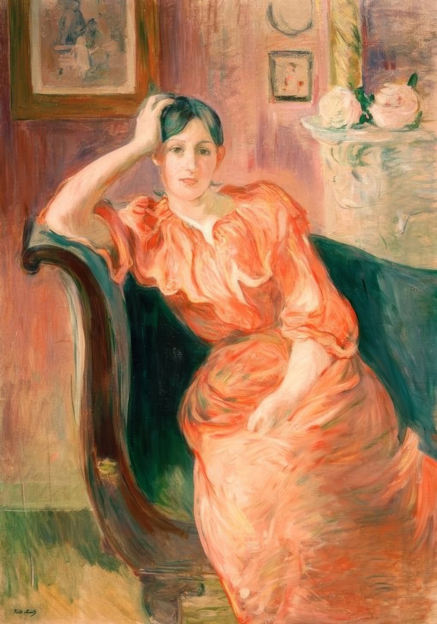 Chůva a dítě od Berthe Morisot