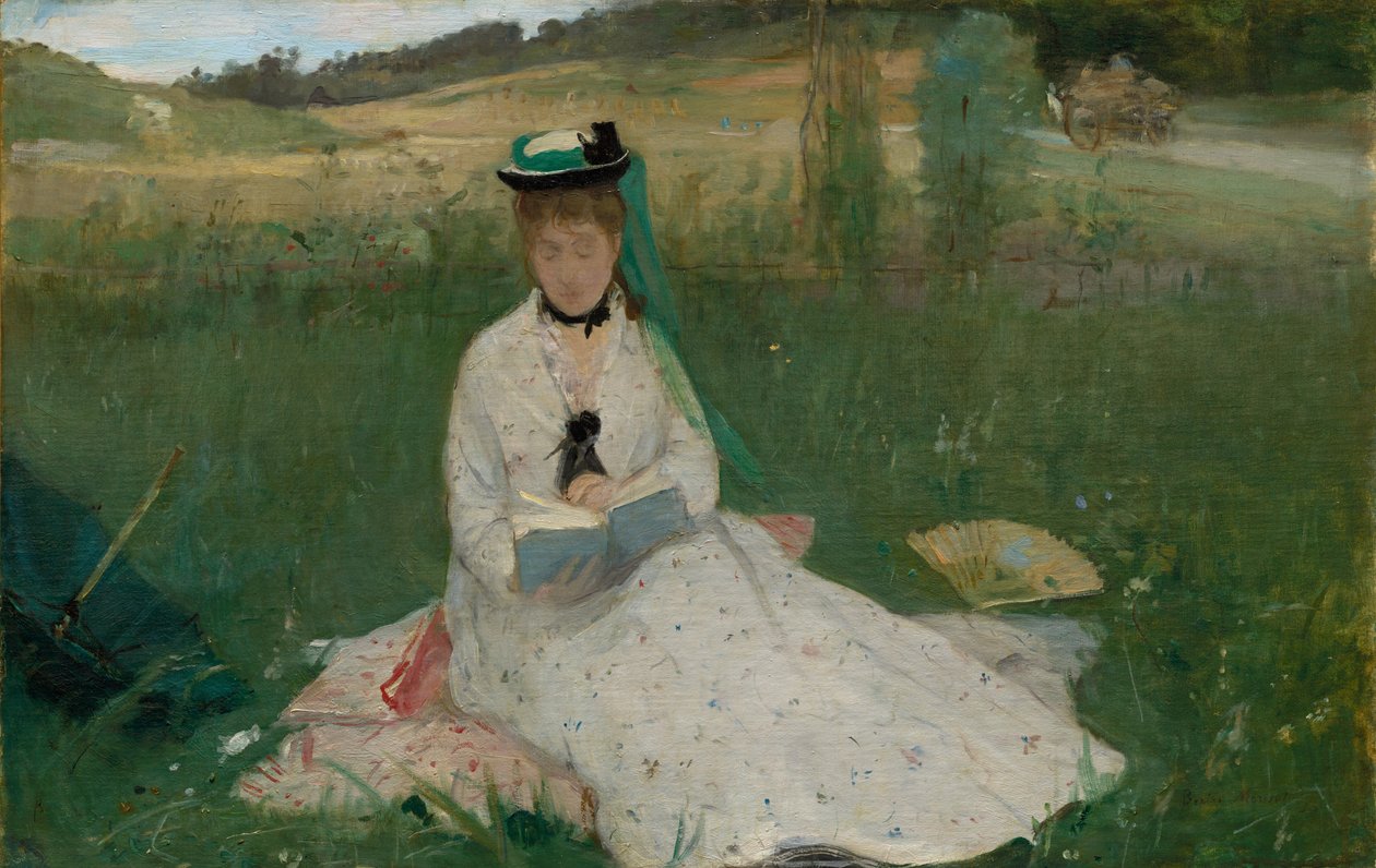 Reading, 1873. od Berthe Morisot