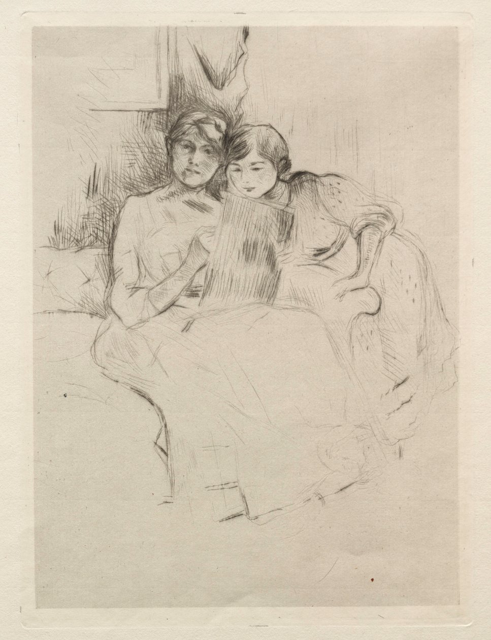 Kreslení. od Berthe Morisot