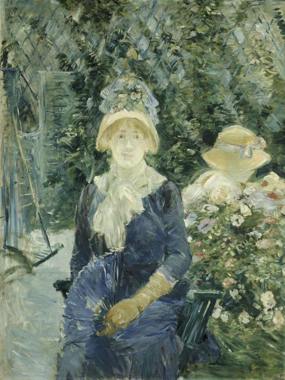 Žena v zahradě od Berthe Morisot