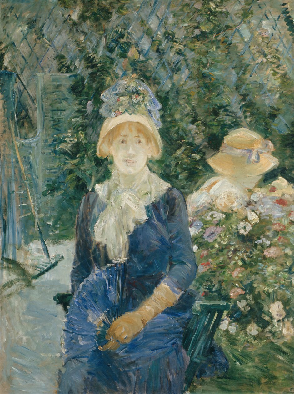 Žena v zahradě, 188283. od Berthe Morisot