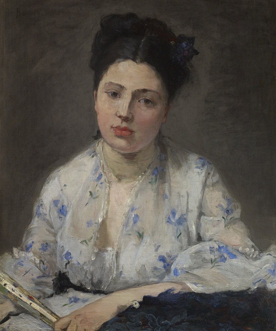 Mladá žena (Jeune Femme) 1871 od Berthe Morisot