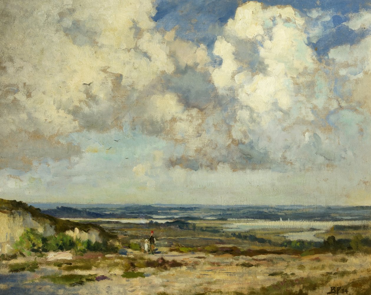 Na Purbeck Hills, Dorset od Bertram Priestman