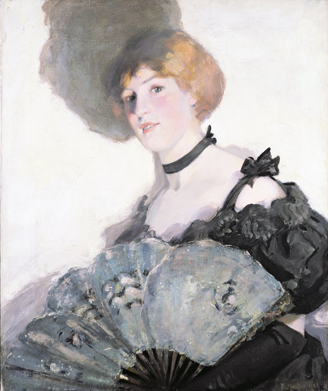 Světlo lampy, 1901 od Bessie MacNicol