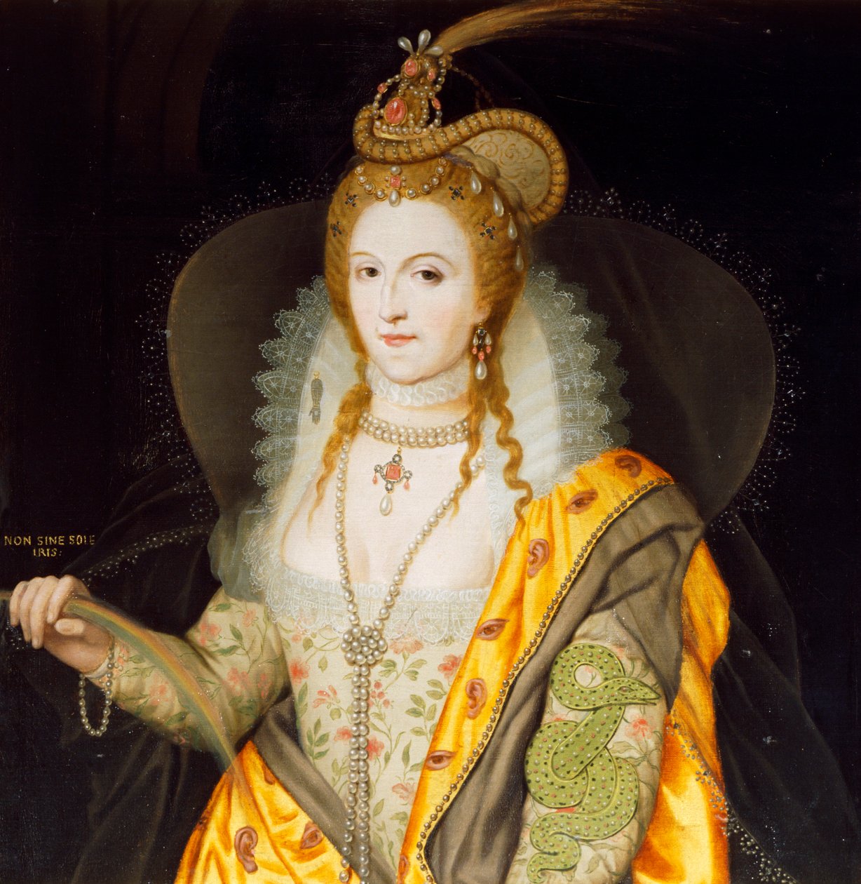 Portrét královny Alžběty I., 1774 od Biagio Rebecca
