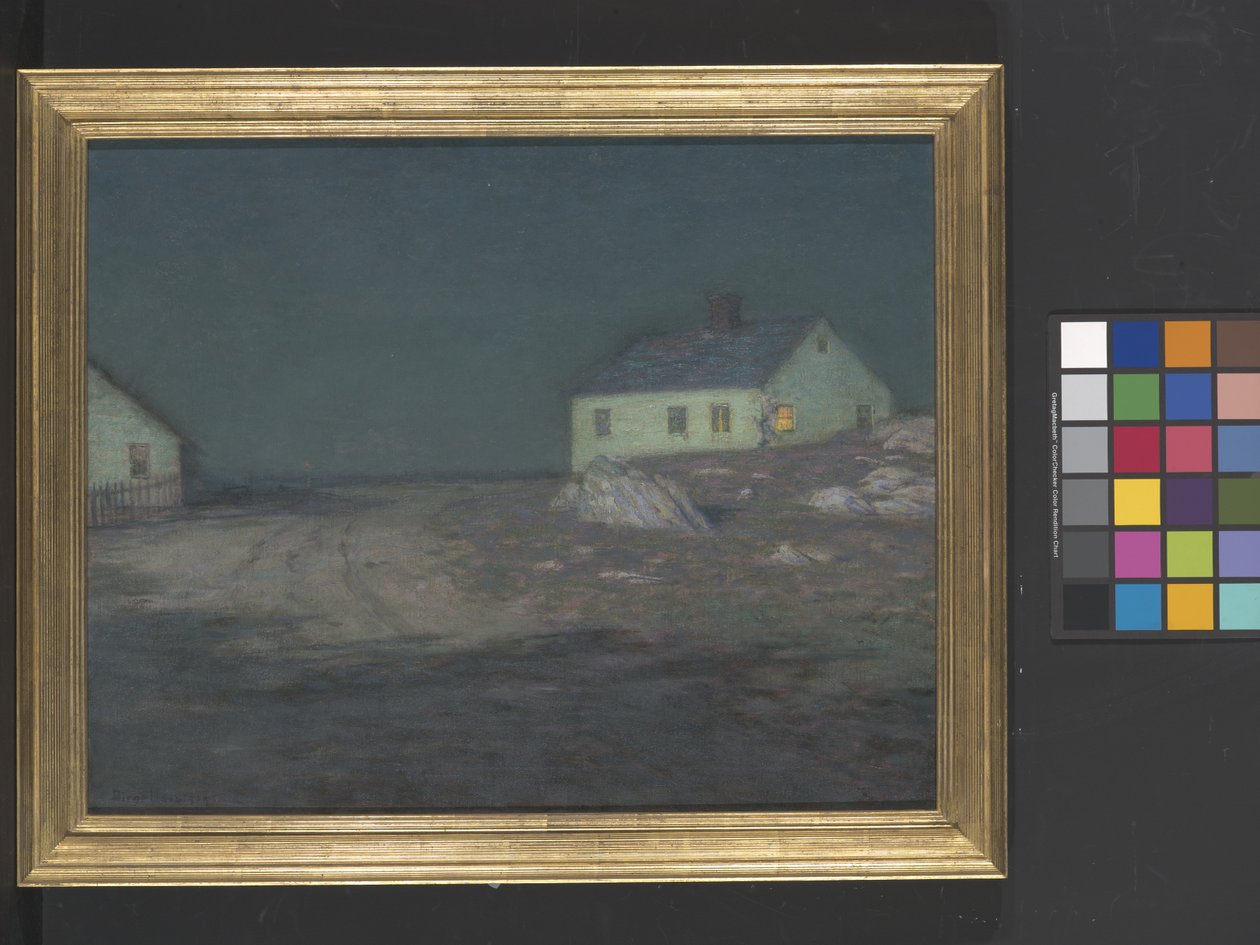 The Harbour Light (olej na plátně) od Birge Harrison