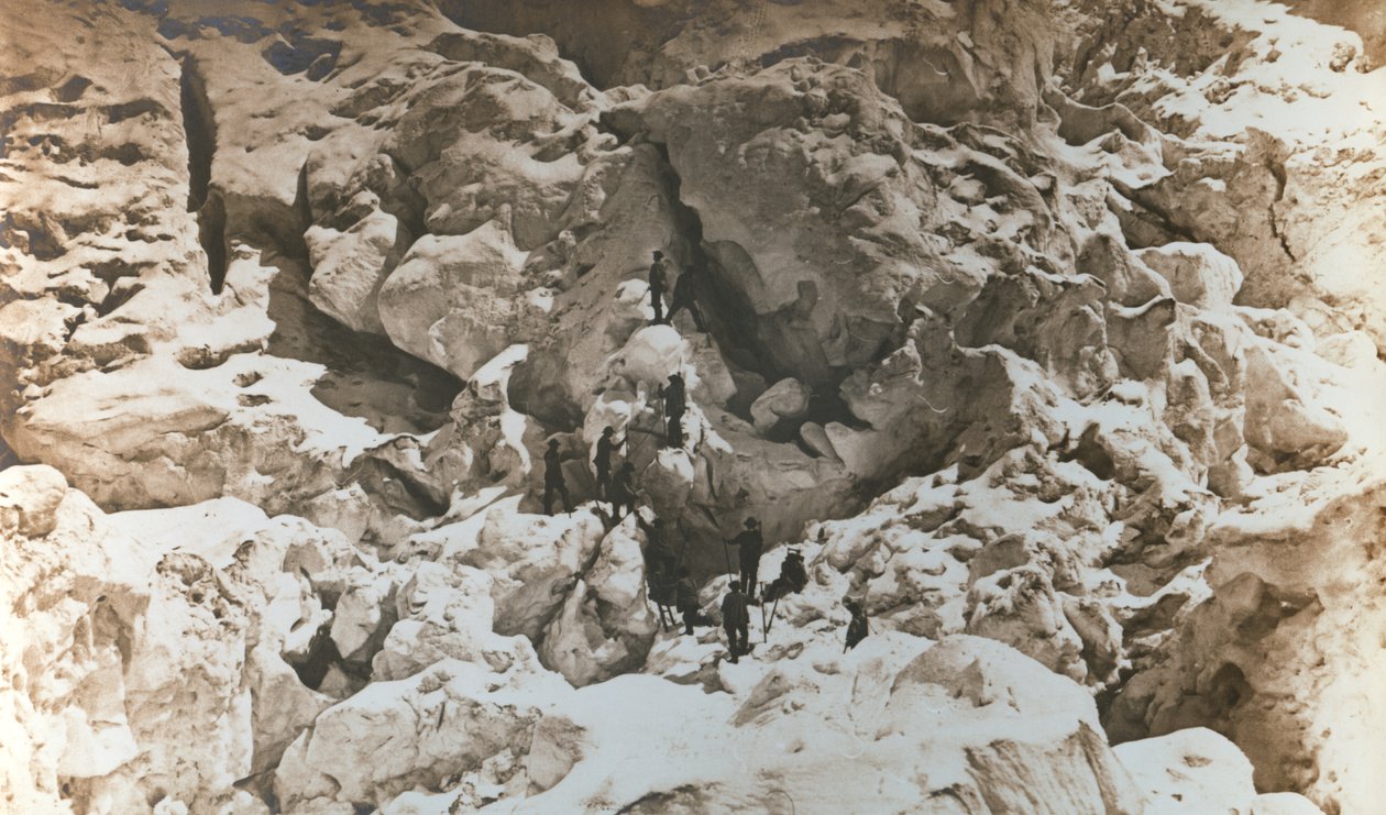 Savojsko 41 – Krajina žebříků, kolem roku 1860 od Bisson Freres Studio