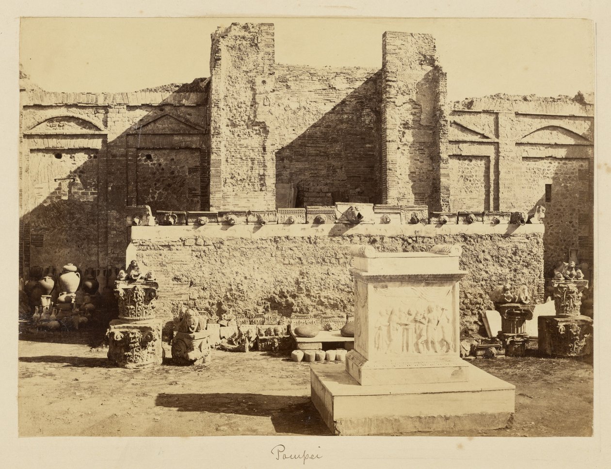 Pompeje od Bisson Frères