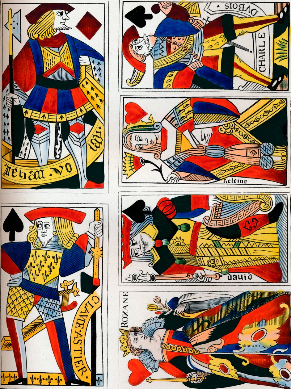 Hrací karty, 16. století, 1849. od Bisson and Cottard