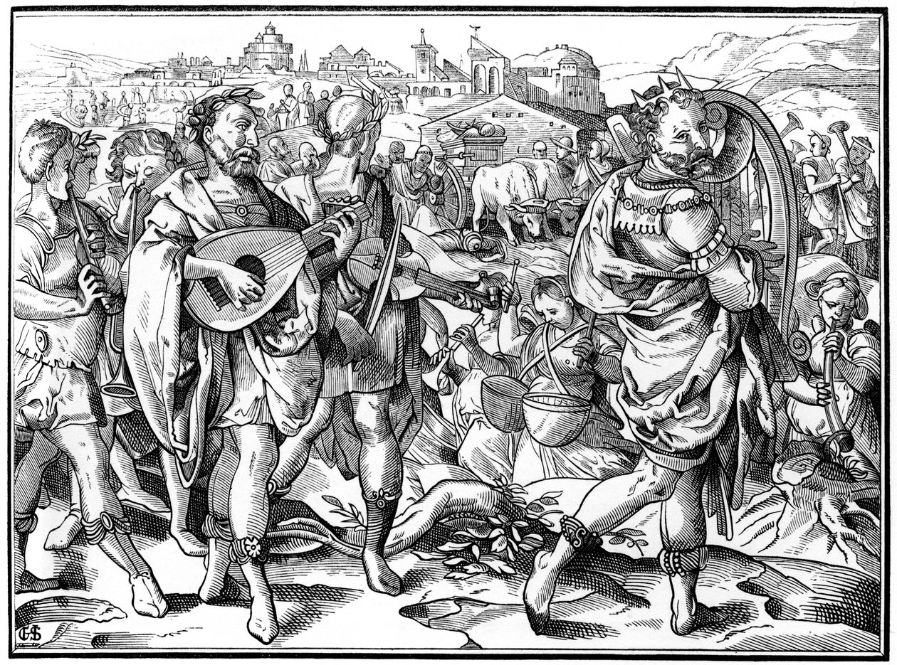 Potulní pěvci, 1574 1849. od Bisson and Cottard