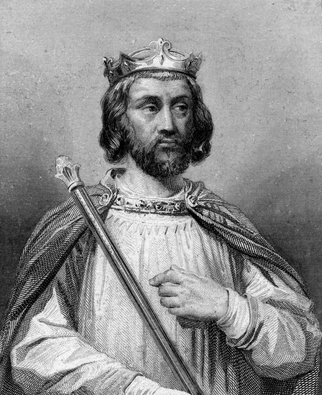 Frankský král Clotaire III., 19. století. od Blanchard