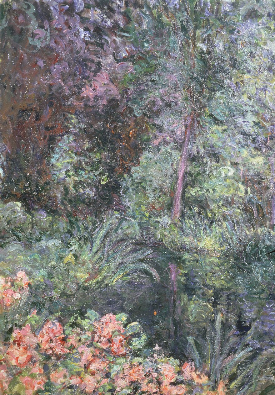 Zahrady v Giverny od Blanche Hoschede Monet