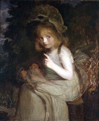 Ticho - dívka s panenkou od Blanche Jenkins