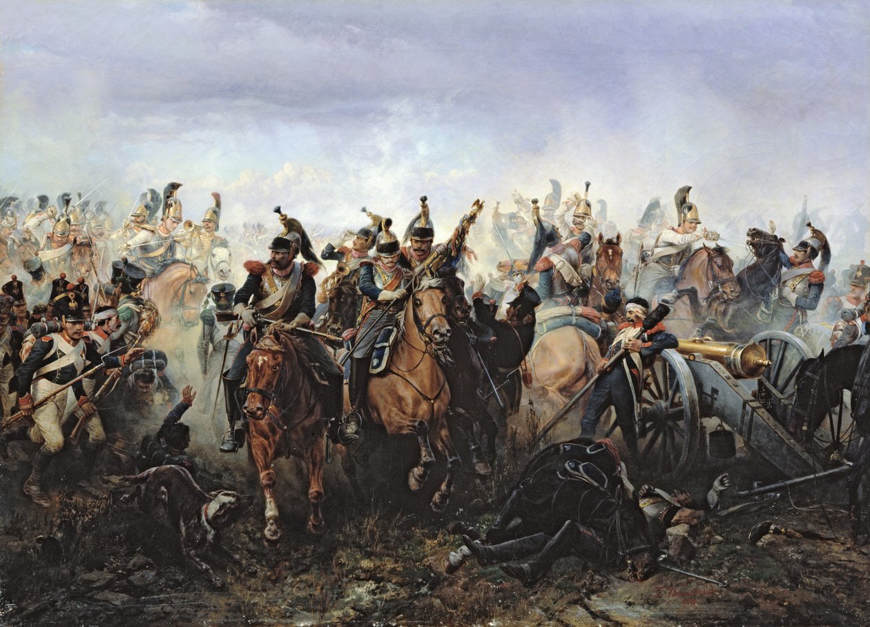 Bitva u La Fere-Champenoise, 25. března 1814, 1891 od Bogdan Willewalde