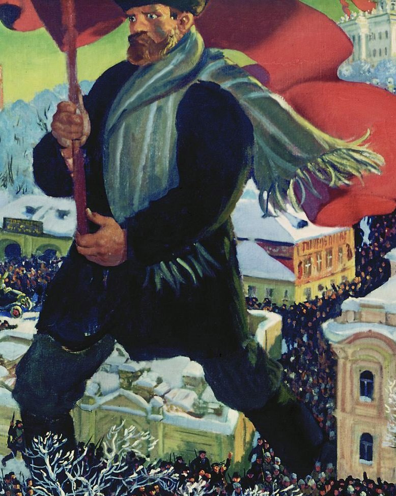 Neznámý název od Boris Mikhailovich Kustodiev