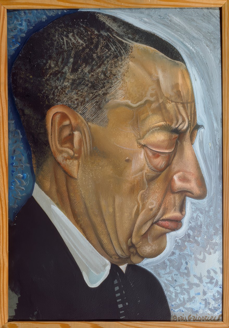 Portrt Rachmaninow od Boris D. Grigorjew