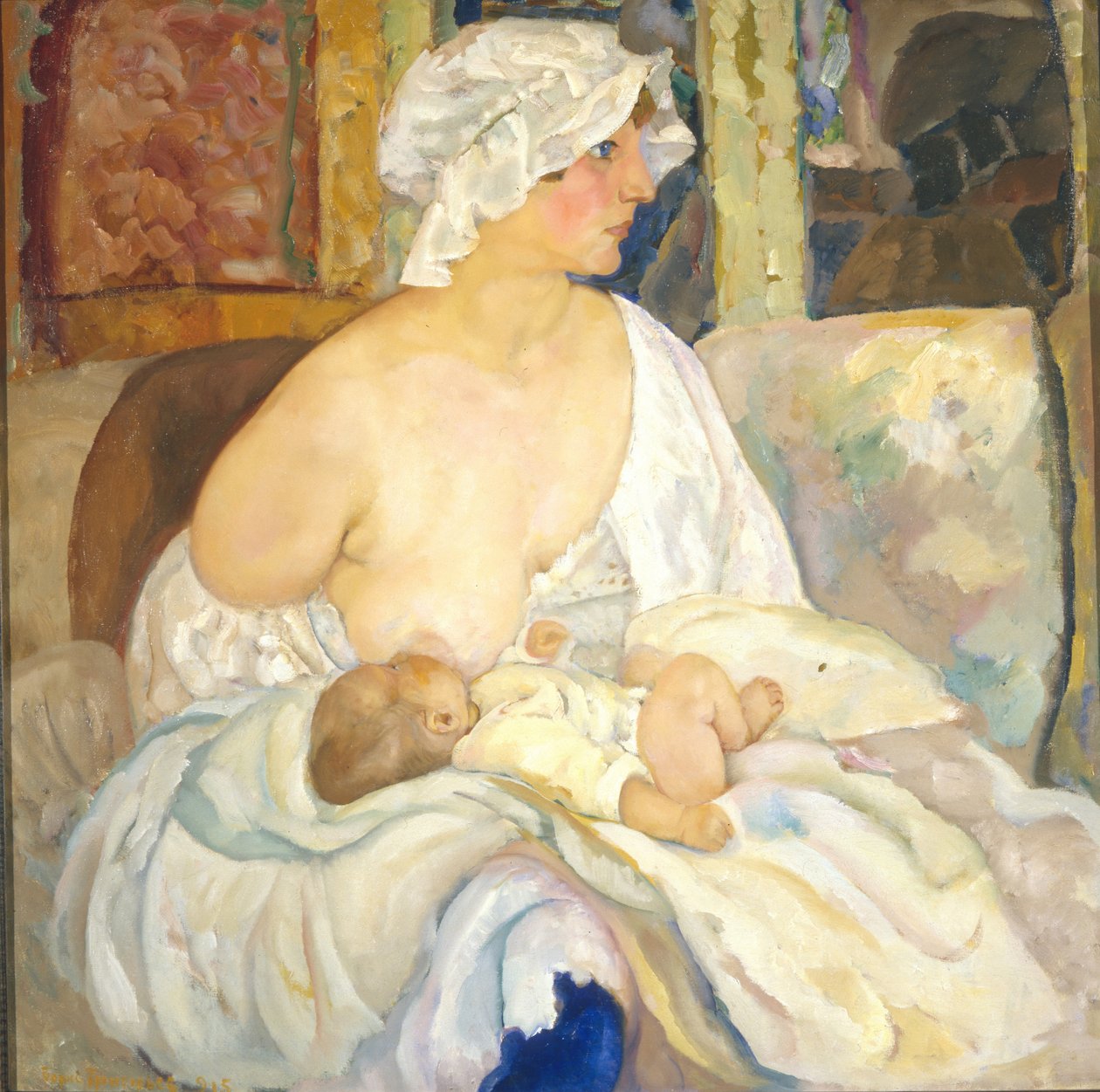 Matka, 1915 od Boris Dmitrievich Grigoriev