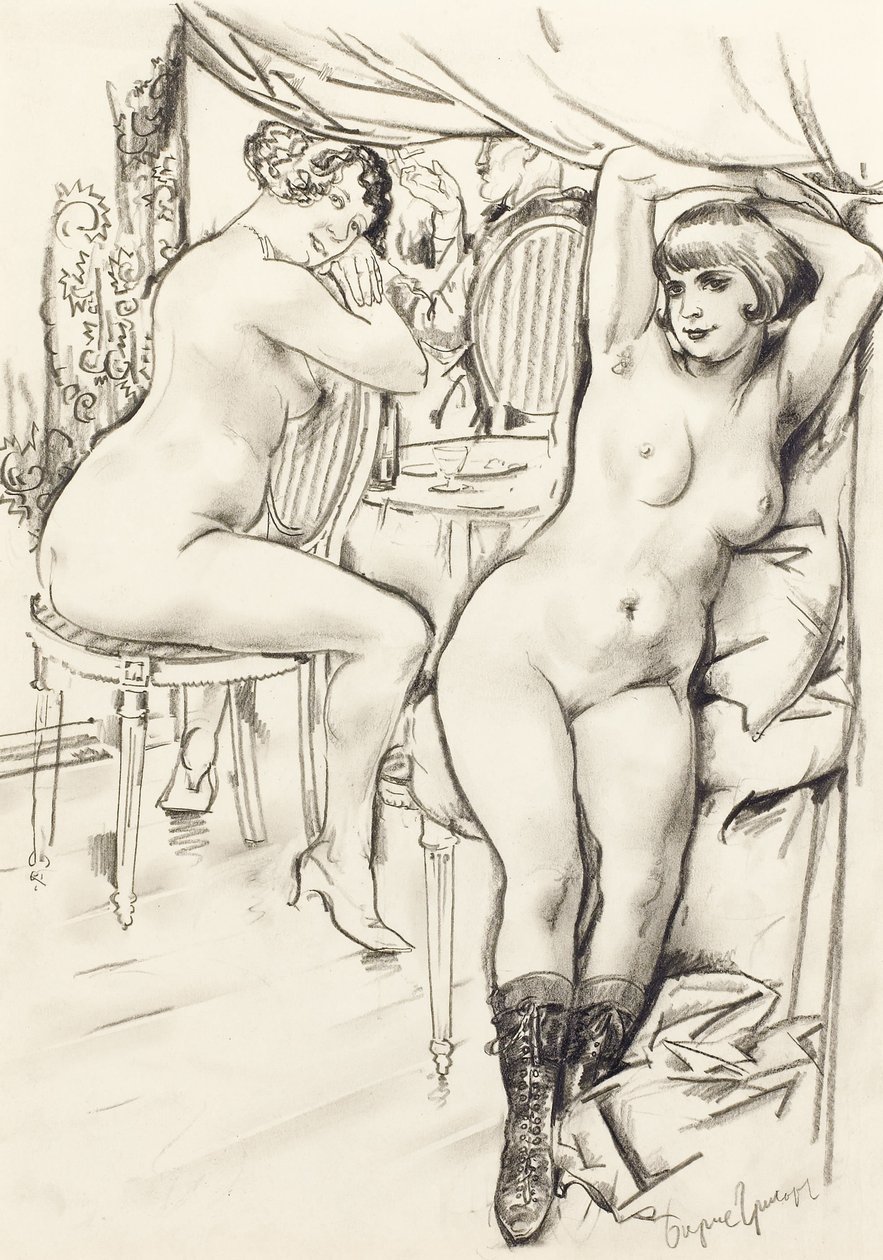 Prostitutky od Boris Dmitrievich Grigoriev