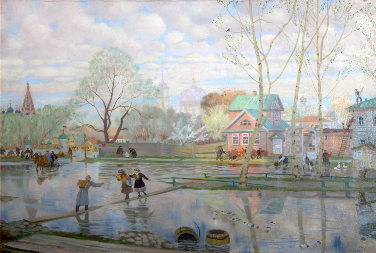 Jaro, 1921. od Boris Mikhailovich Kustodiev