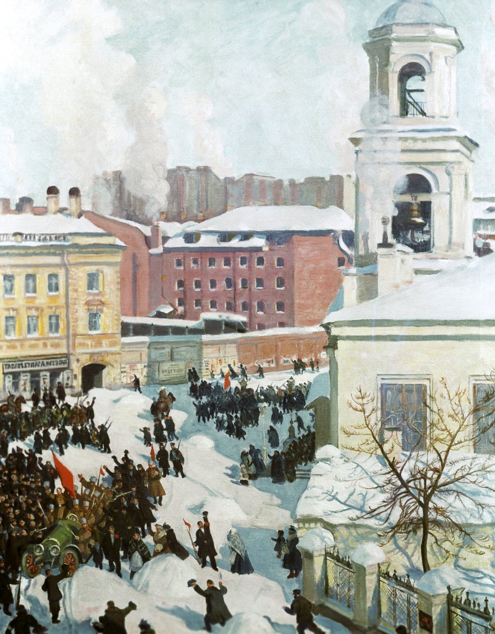 27. února 1917, 1917. od Boris Mikhailovich Kustodiev