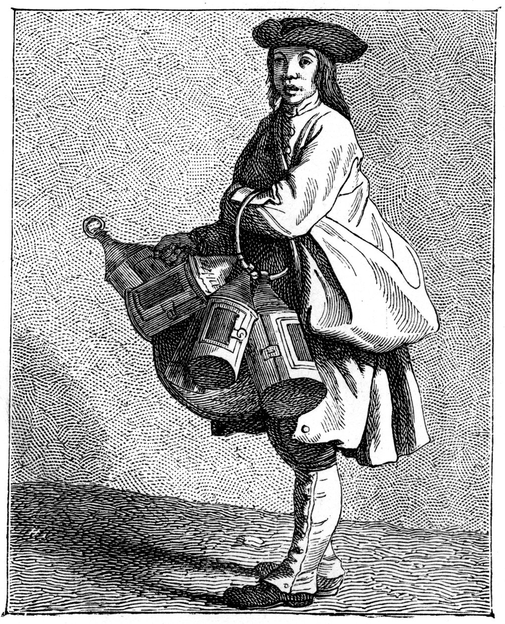 Obchodník s lucernami, 1737-1742. od Bouchardon