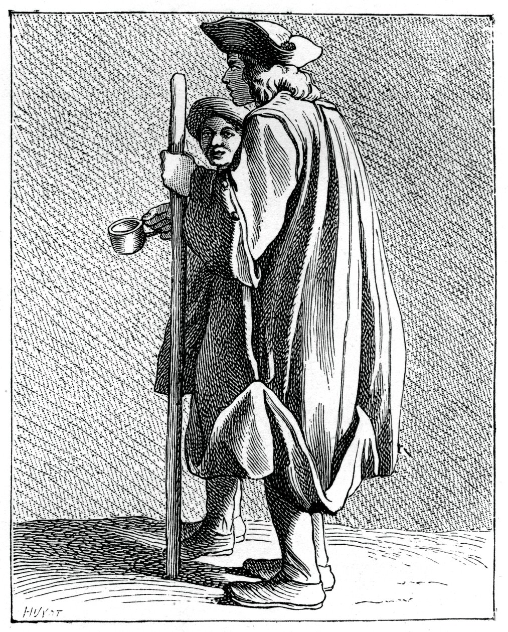 Slepý muž z Quinze-Vingts, 1737-1742. od Bouchardon