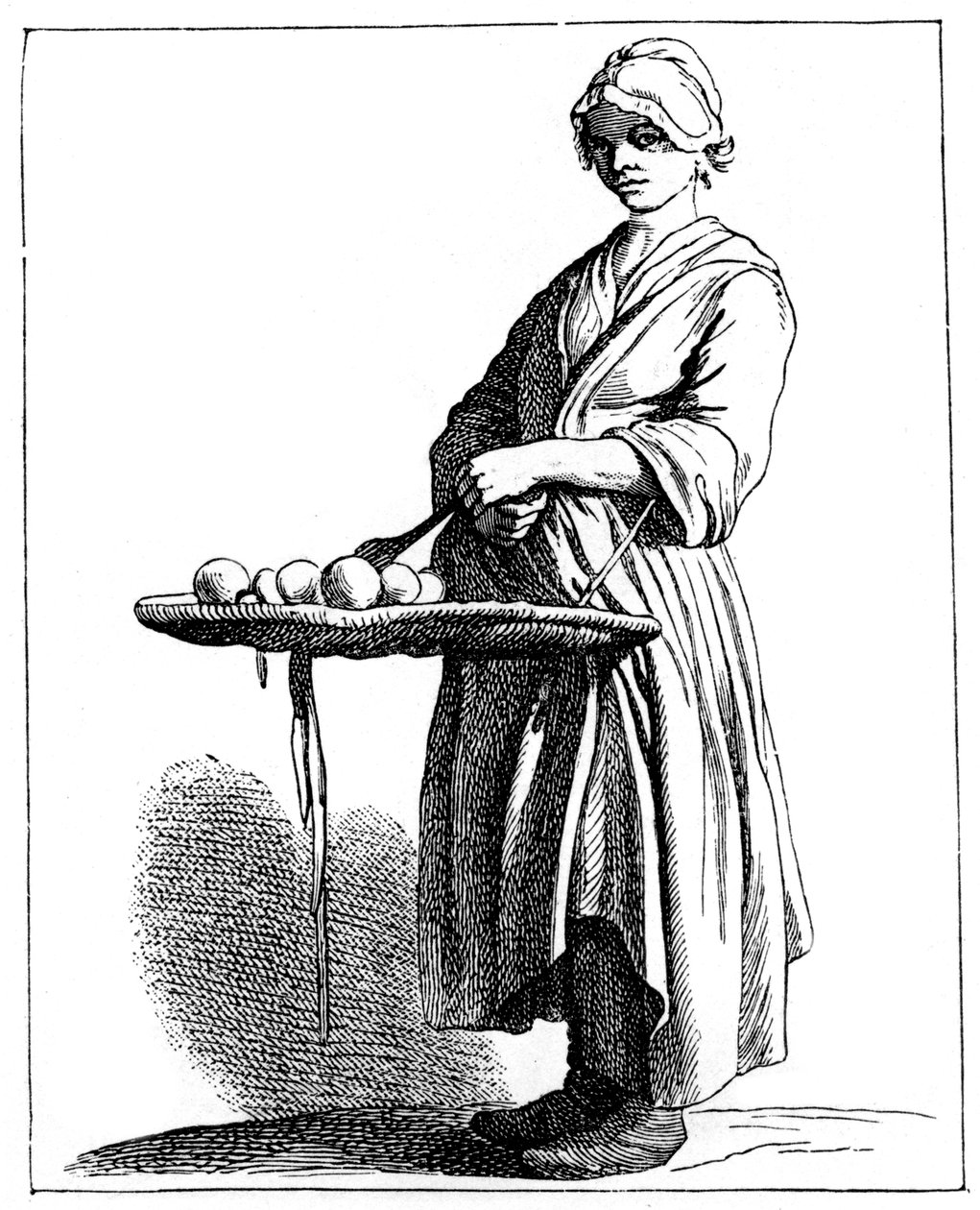Prodavač ovoce, 1737-1742. od Bouchardon