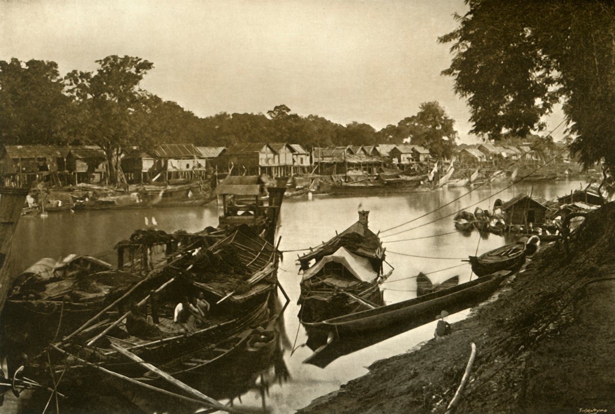 Mandalay, c1870, 1901. od Bourne and Shepherd