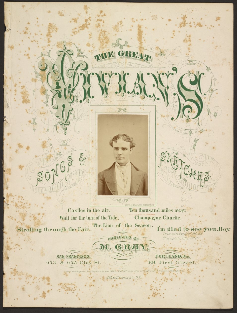 Pan C. Vivian od Bradley and Rulofson