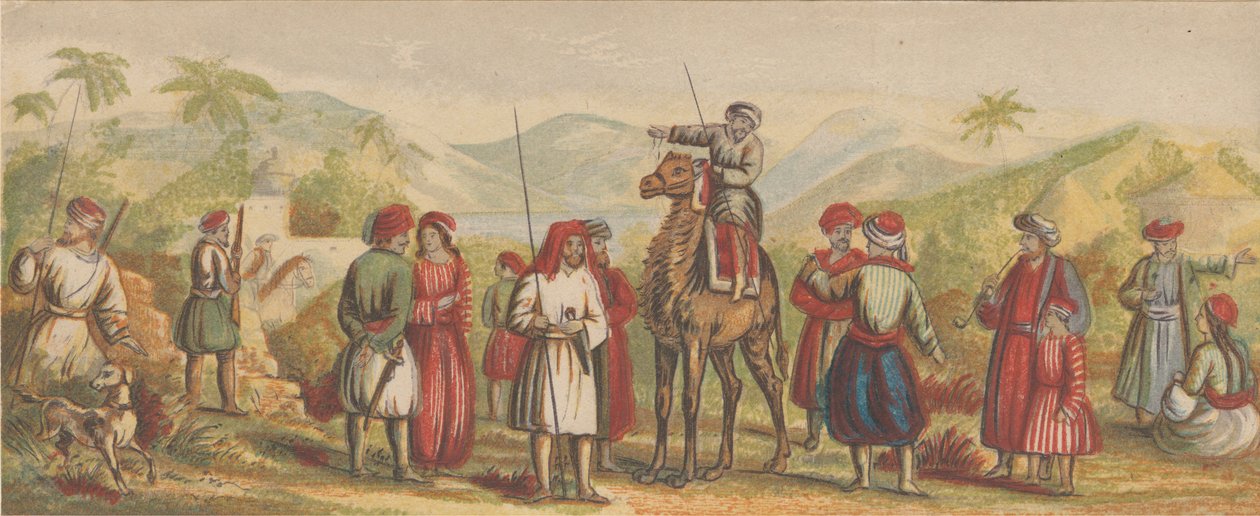 Orientální scény od Bradshaw and Blacklock