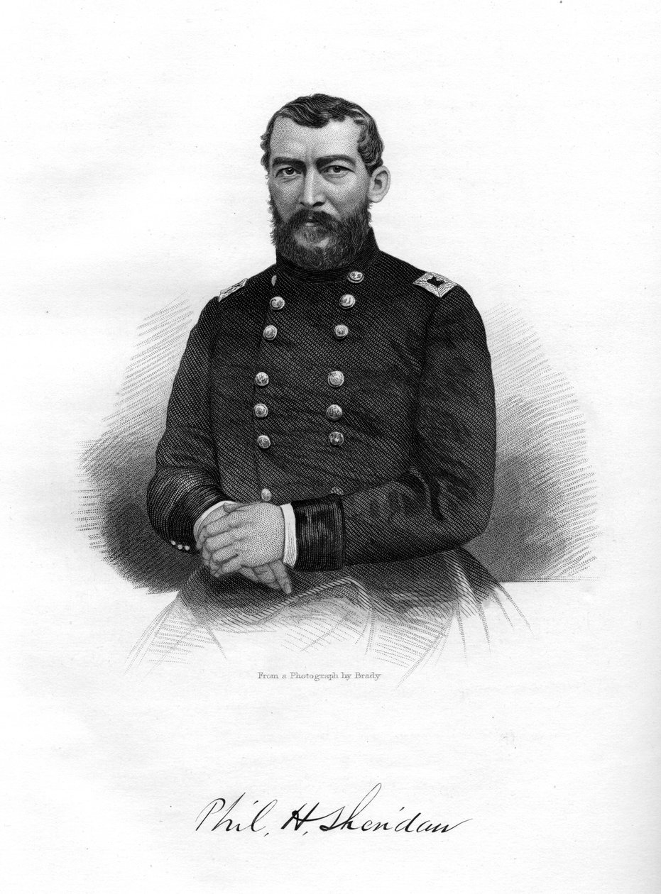 Philip Henry Sheridan, generál Unie, 1862-1867. od Brady