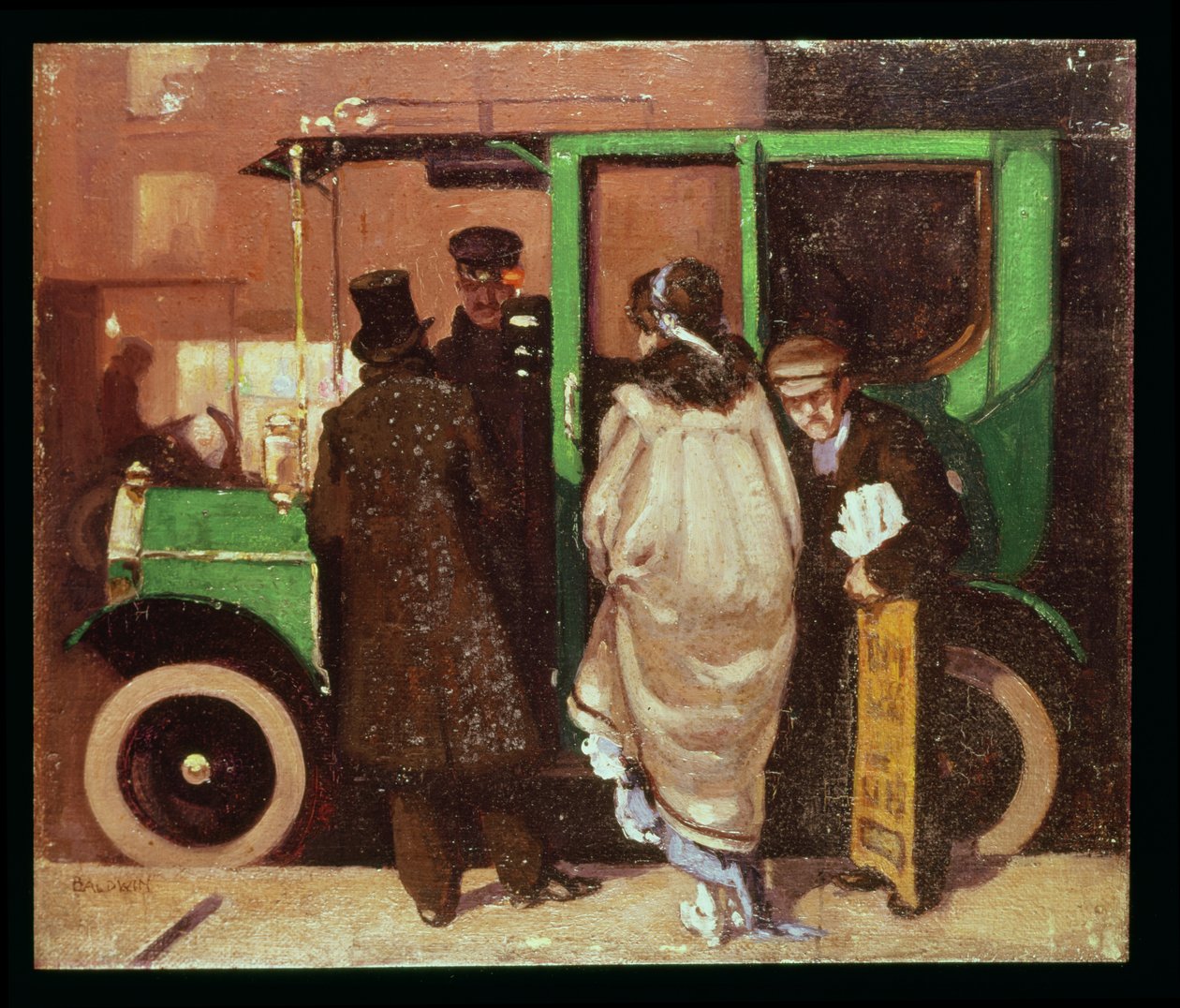 Taxi, kolem 1908-10 od Brake Baldwin