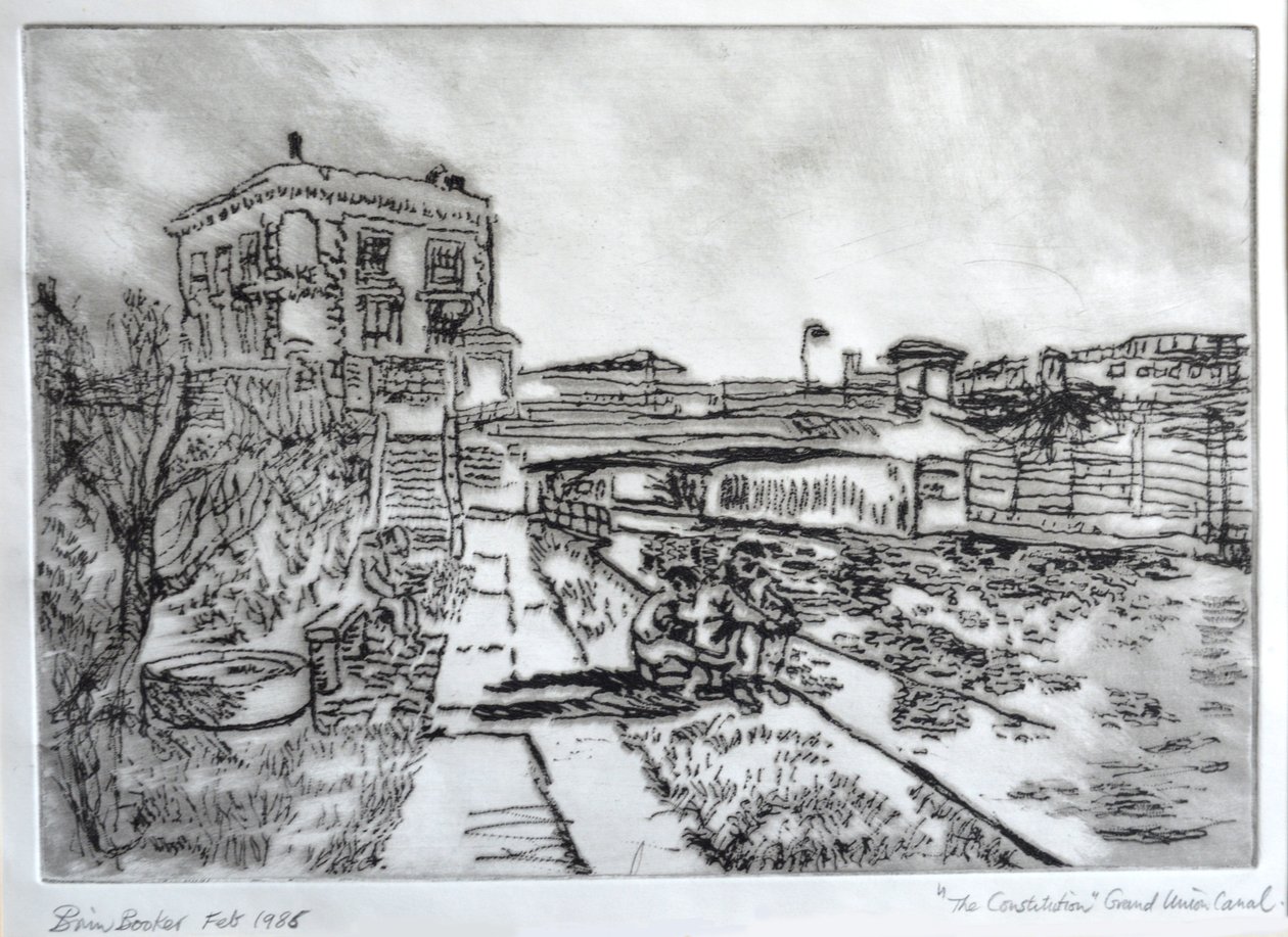Hospoda u Towpath, Camden od Brenda Brin Booker