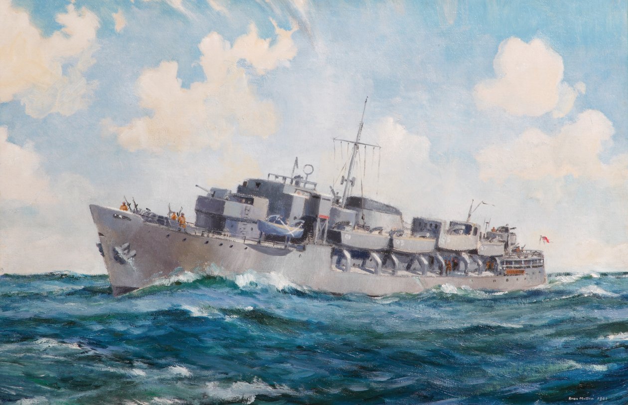 HMS Queen Emma, komandová útočná loď od Brian Joseph Mullen