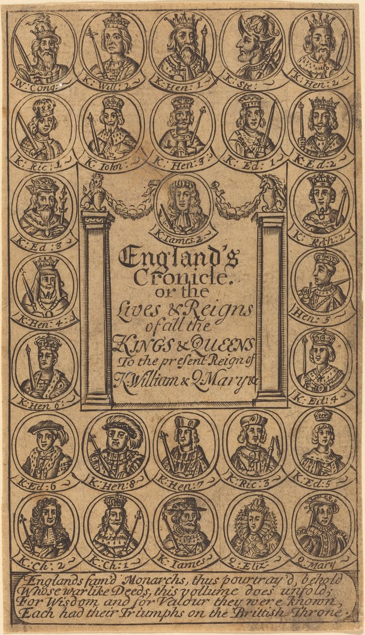 Frontispis od British 17th Century