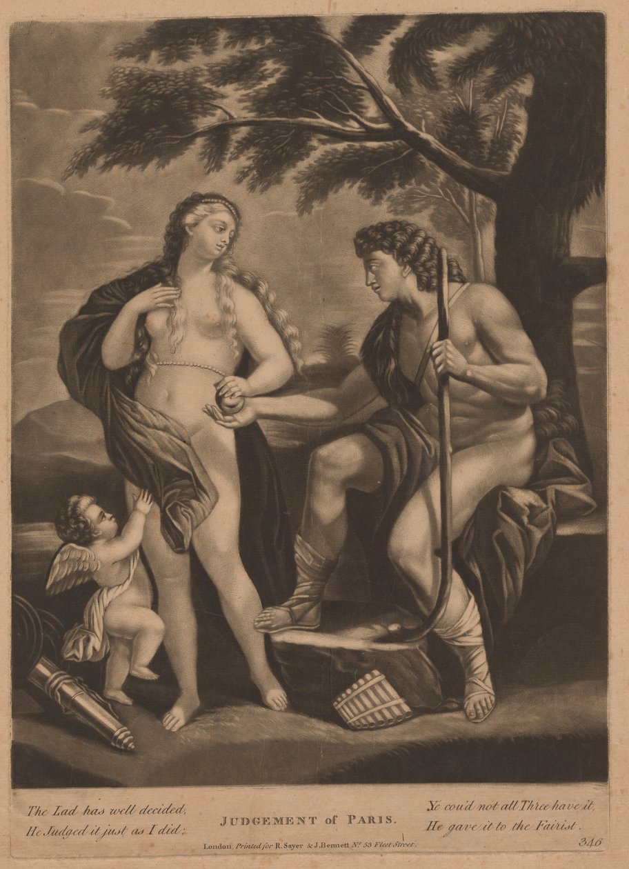 Soud z Paříže od British 18th Century