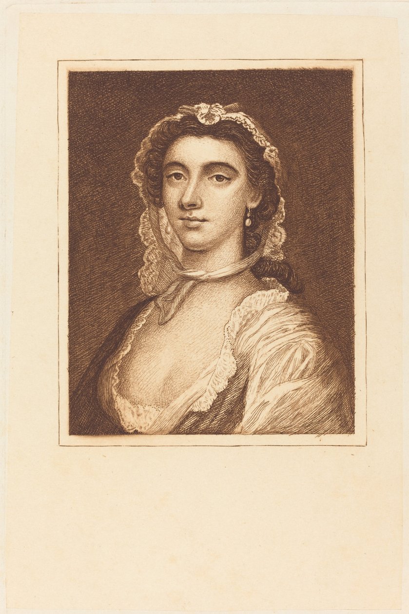 Peg Woffingtonová od British 19th Century, after Arthur Pond