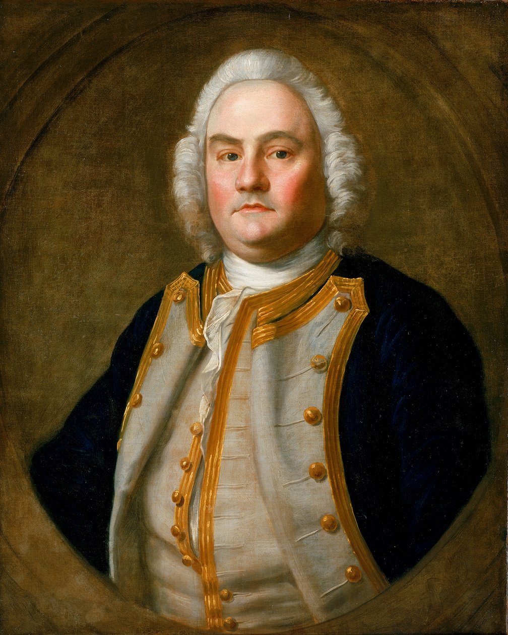 Kapitán Justinian Nutt (asi 1710-59) od British School