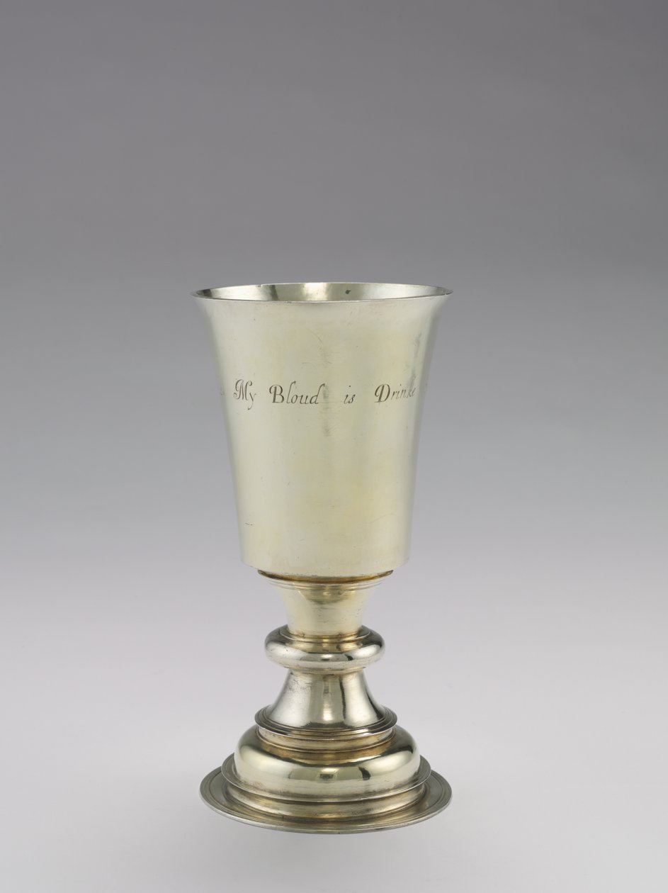 Communion Cup, vyrobený DR, 1671-1672 od British School