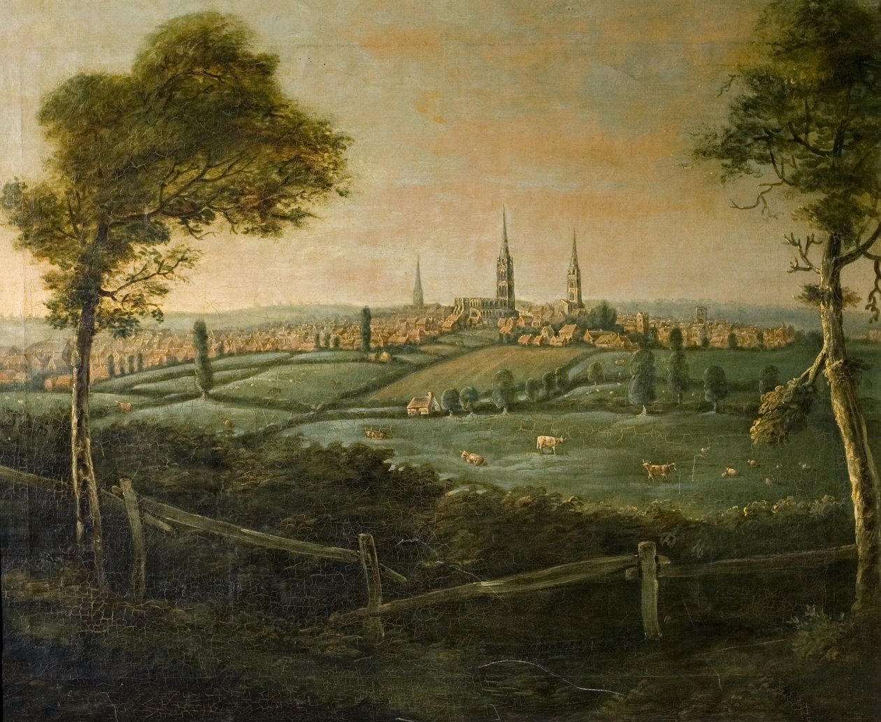 Coventry z východu od British School