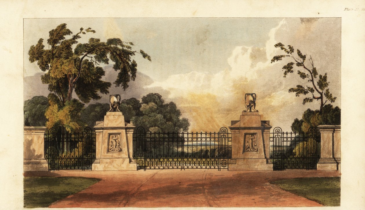 Návrh vstupu do parku Regency od British School
