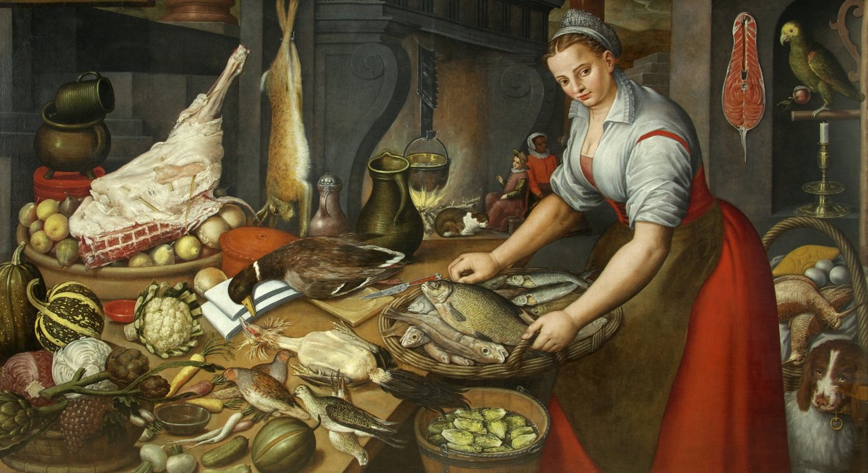 Plná spíž, cca 1700 od British School