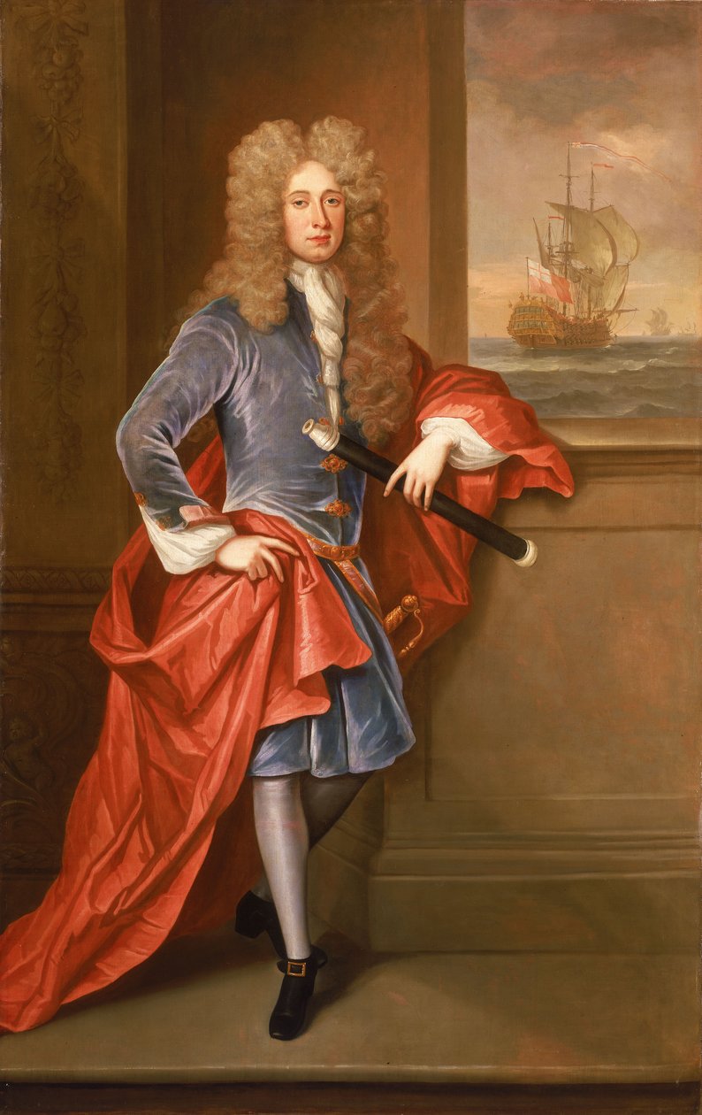 Isaac Townsend (zemř. 1765), asi 1707 (olej na plátně) od British School