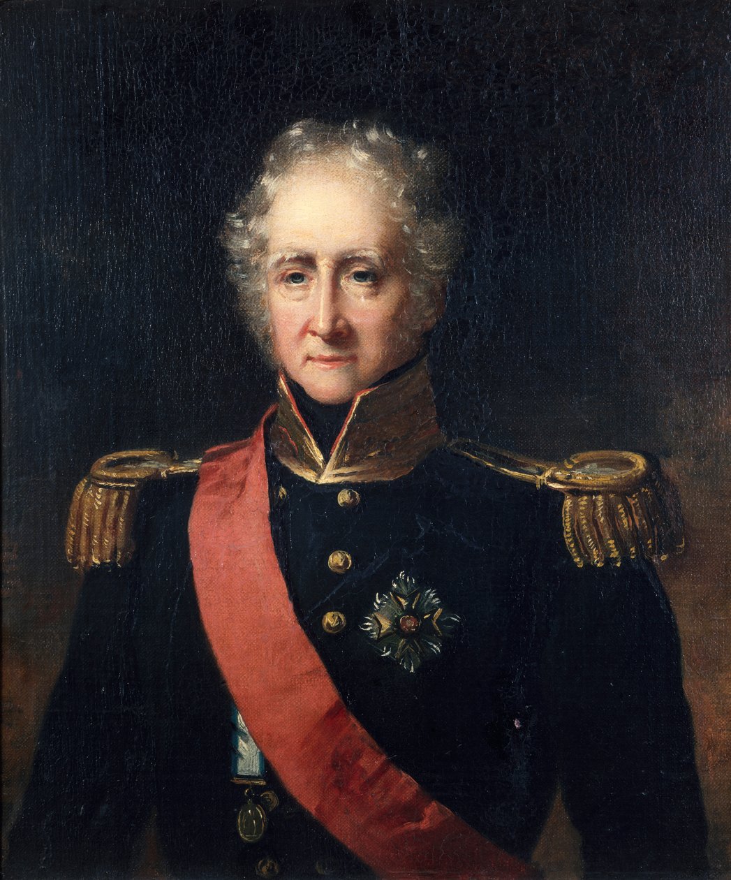 Portrét admirála, kolem roku 1830 od British School