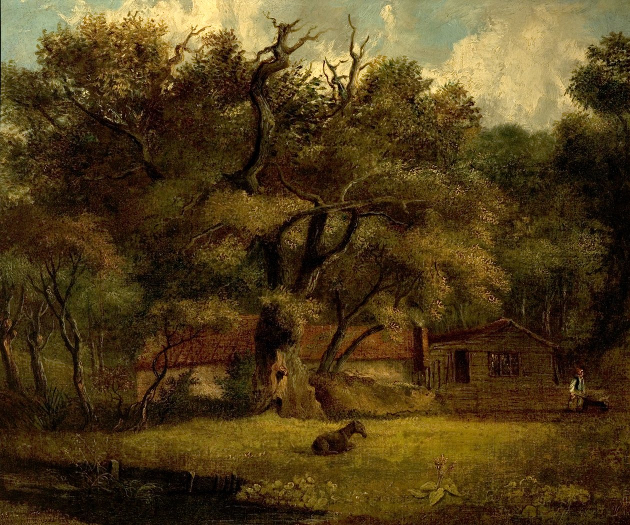 The Homestead (olej na plátně) od British School