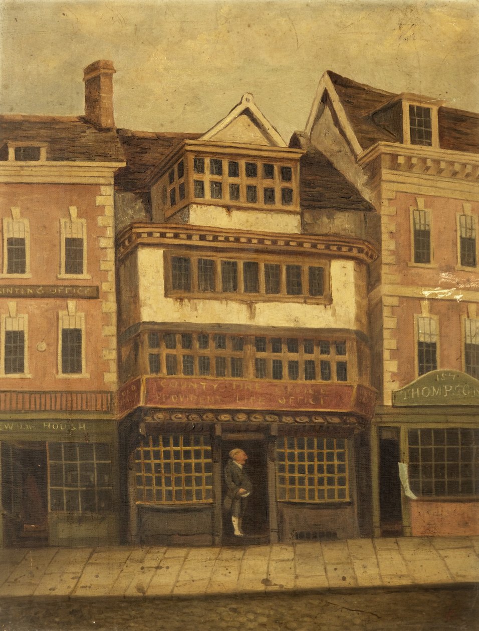 The Old Bank, Gloucester a Jimmy Wood od British School